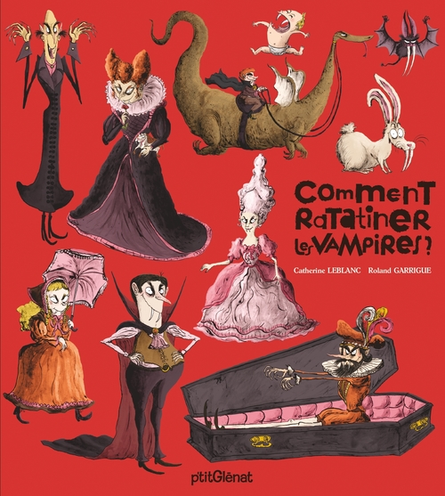 Couverture ebook de Comment ratatiner les vampires ?, de Roland Garrigue