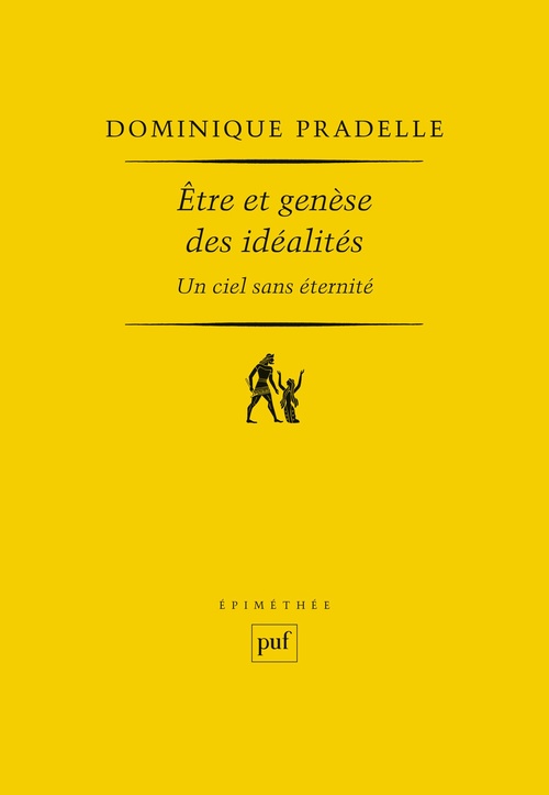 ebook cover of Être et genèse des idéalités, by Dominique Pradelle