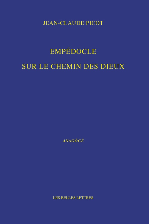 Couverture ebook de Empédocle. Sur le chemin des dieux, de Jean-claude Picot