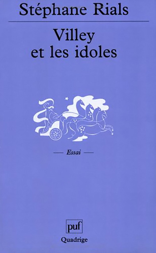 Couverture ebook de Villey et les idoles, de Stéphane Rials