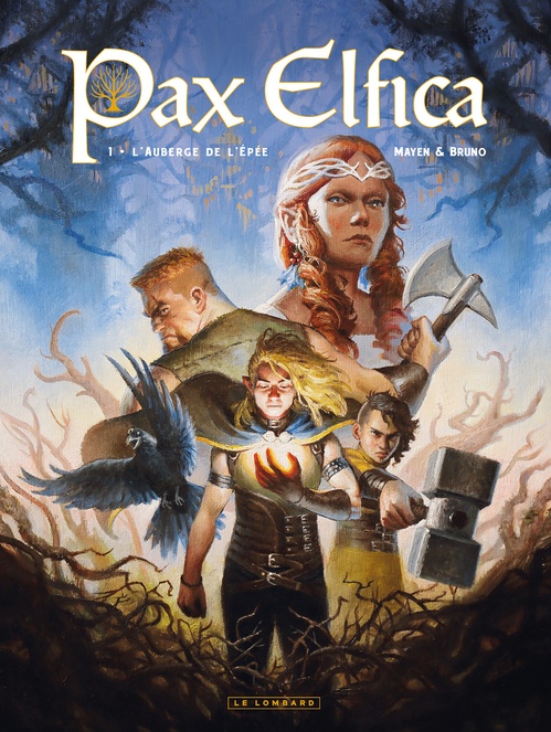 ebook cover of Pax Elfica - Tome 1 - L'auberge de l'épée, by Cédric Mayen