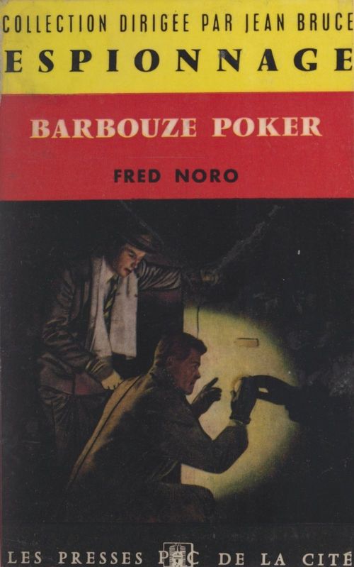 Couverture ebook de Barbouze poker, de Fred Noro
