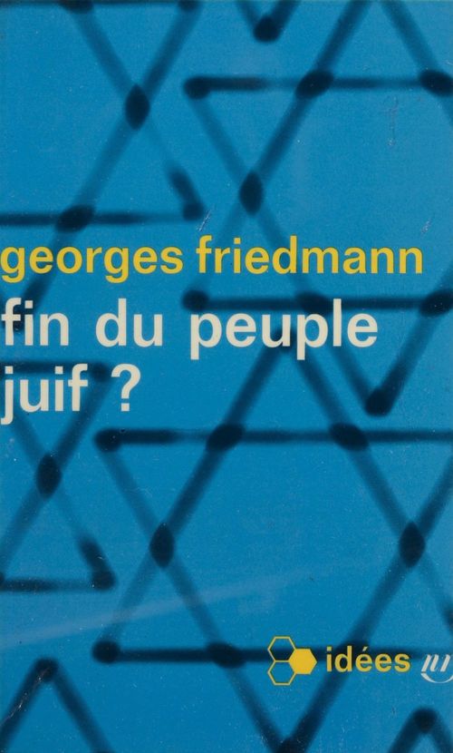 Couverture ebook de Fin du peuple juif ?, de Friedmann Georges