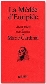 ebook cover of La Médée d'Euripide, by Marie Cardinal