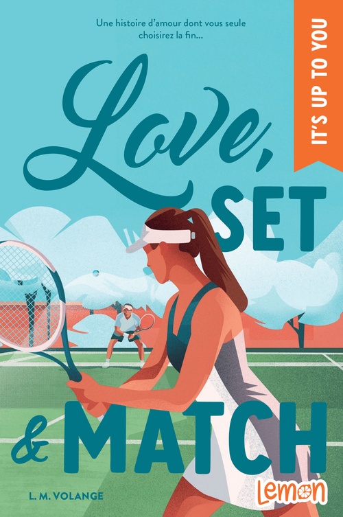 ebook cover of Love, set & match, by L. M. Volange