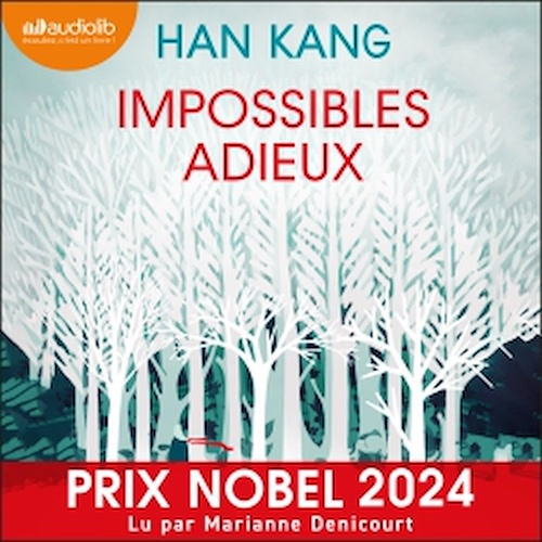 audiobook cover of Impossibles adieux, by Kang Han