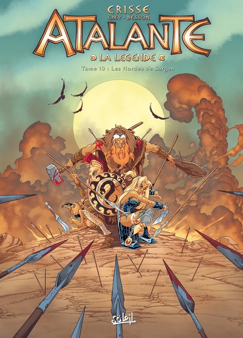 Couverture ebook de Atalante T10 - Les Hordes de Sargon, de Didier Crisse