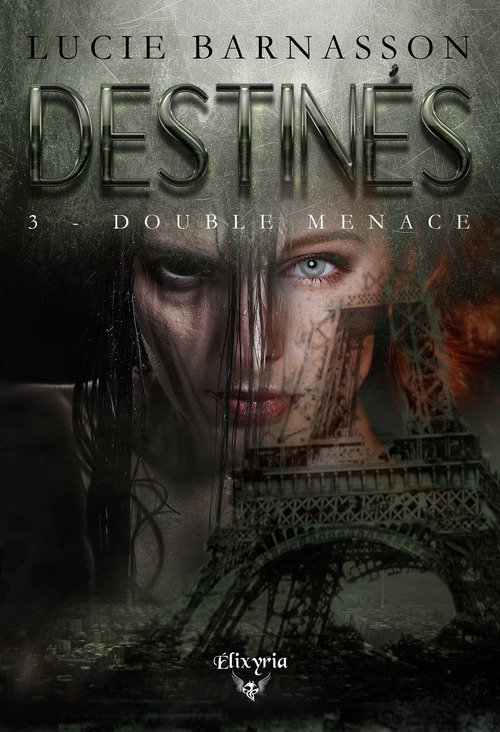 ebook cover of Destinés - 3 - Double menace, by Lucie Barnasson