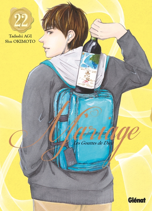 Couverture ebook de Les Gouttes de Dieu - Mariage - Tome 22, de Tadashi Agi, Shu Okimoto