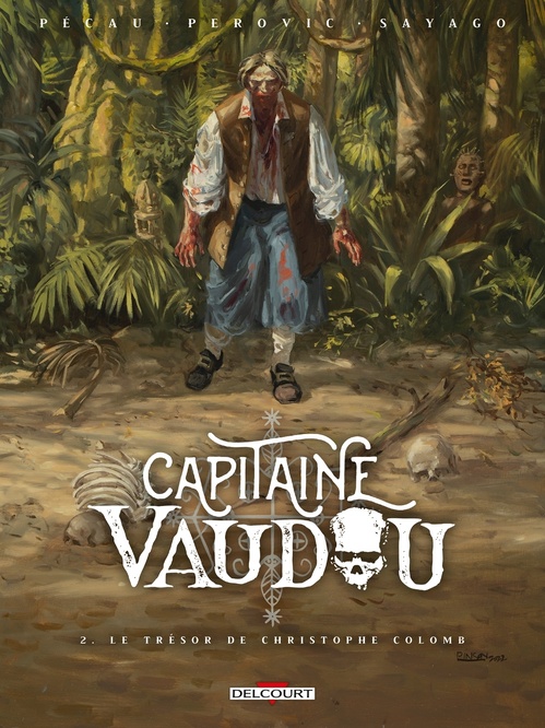 ebook cover of Capitaine Vaudou T02 - Le trésor de Christophe Colomb, by Jean-Pierre Pécau