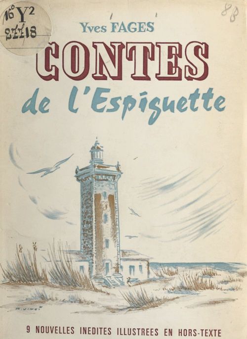 Couverture ebook de Contes de l'Espiguette, de Yves Fages