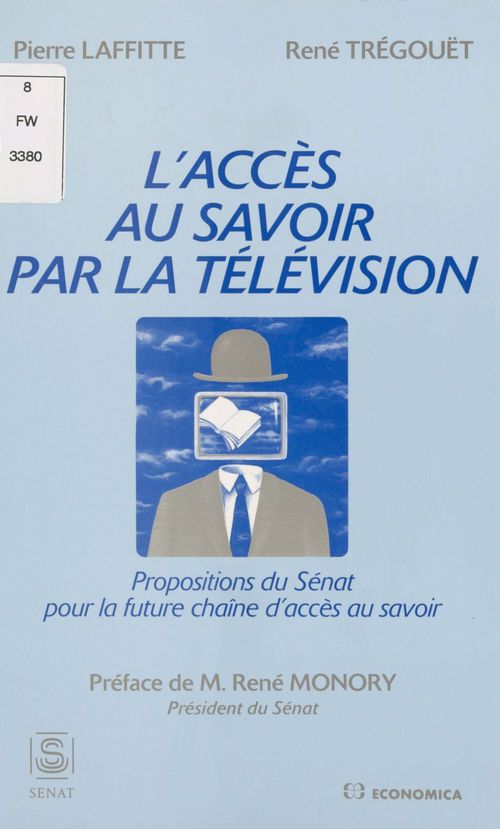 Couverture ebook de L'Accès au savoir par la télévision, de Laffite