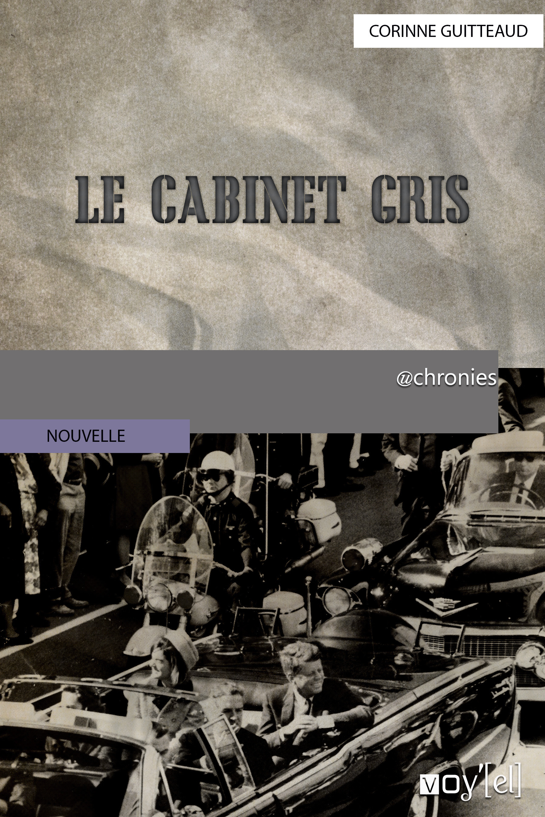 Couverture ebook de Le Cabinet Gris, de Corinne Guitteaud