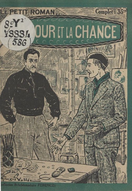 Couverture ebook de L'amour et la chance, de Anny Lorn