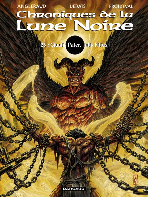 Couverture ebook de Les Chroniques de la Lune noire - Tome 23 - Qualis Pater, Talis Filius, de François Froideval