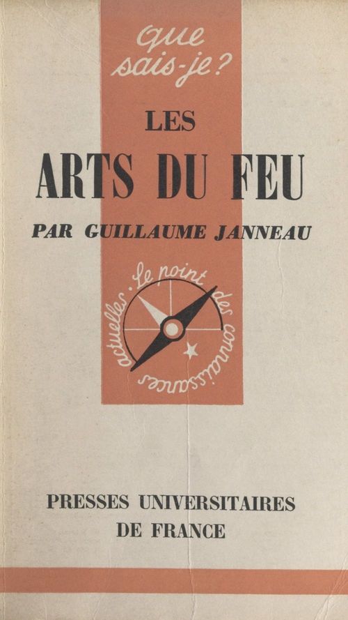 ebook cover of Les arts du feu, by Guillaume Janneau