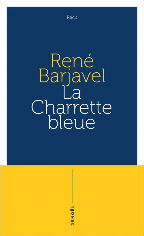 ebook cover of La charrette bleue, by René Barjavel