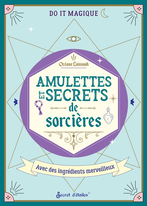 Couverture ebook de Amulettes et secrets de sorcières, de Océane Laïssouk