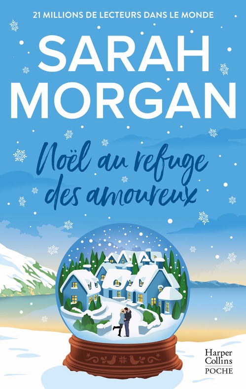 Couverture ebook de Noël au refuge des amoureux, de Sarah Morgan