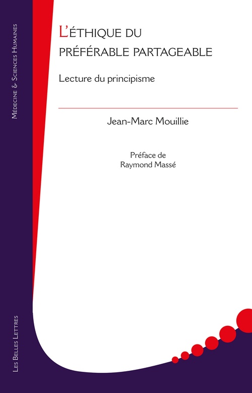 Couverture ebook de L´Éthique du préférable partageable, de Jean-marc Mouillie