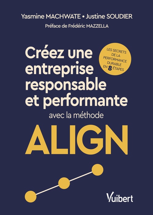 ebook cover of Créez une entreprise responsable et performante avec la méthode ALIGN, by Justine Soudier, Yasmine Machwate