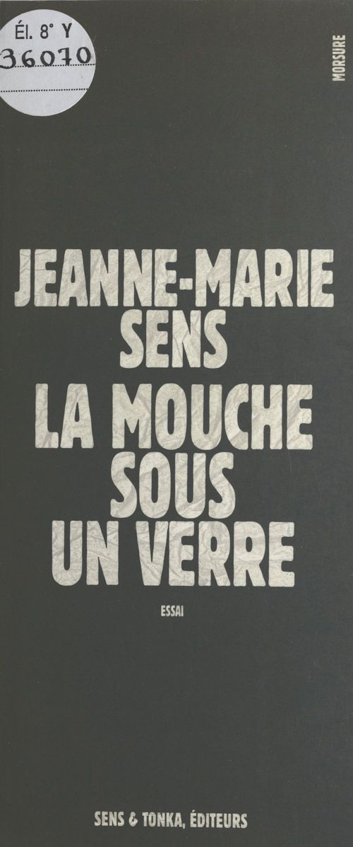 Couverture ebook de La mouche sous un verre, de Sens/Jeanne-Mar
