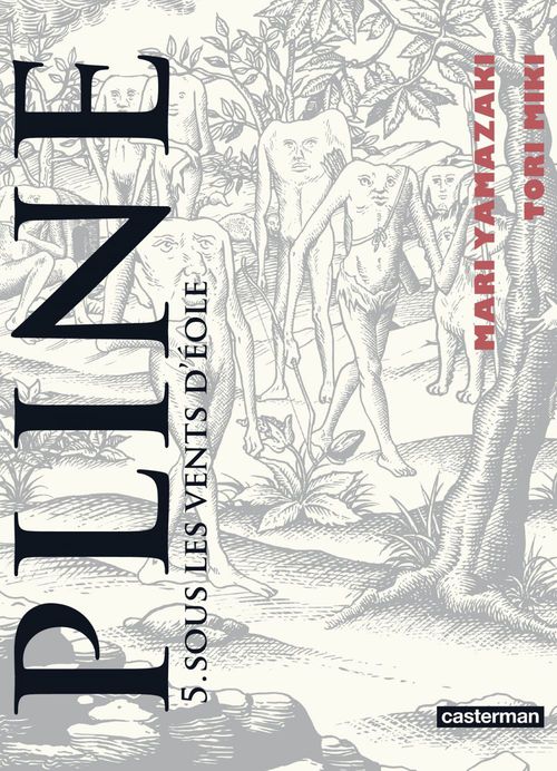 Couverture ebook de Pline (Tome 5) - Sous les vents d'Éole, de Mari Yamazaki, Tori Miki