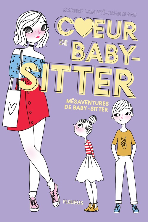 ebook cover of Mésaventures de baby-sitter, by Martine Labonté-Chartrand