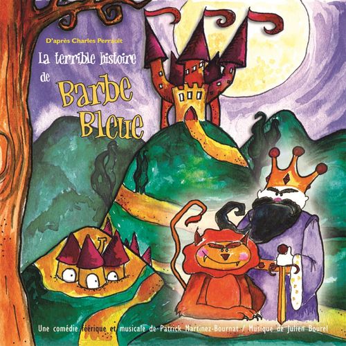 Couverture audiobook de La Terrible histoire de Barbe Bleue, de Patrick Martinez-Bournat