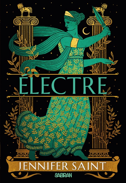 ebook cover of Électre (e-book), by Jennifer Saint