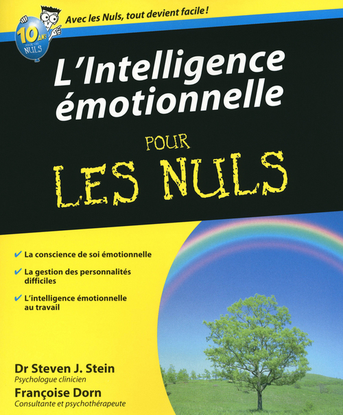 Couverture ebook de L'intelligence émotionnelle pour les nuls, de Steven J. Stein, Françoise Dorn