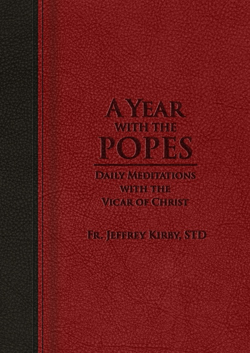 ebook cover of A Year With the Popes, by Jeffrey Kirby