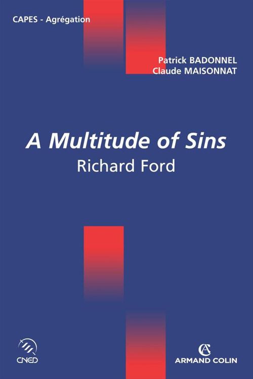 ebook cover of A Multitude of Sins, by Patrick Badonnel, Claude Maisonnat
