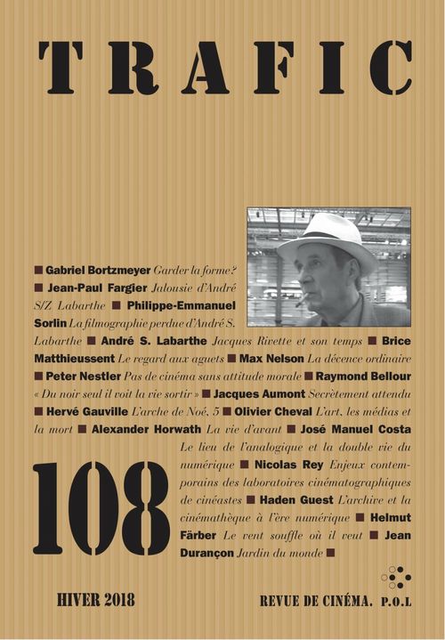 Couverture ebook de Trafic N° 108 (Hiver 2018), de Collectif