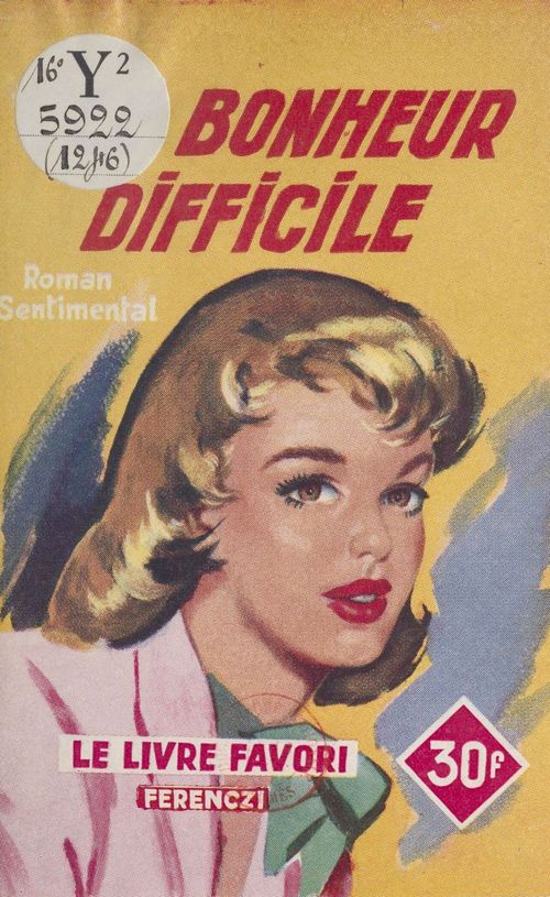 Couverture ebook de Le bonheur difficile, de Alex Peck