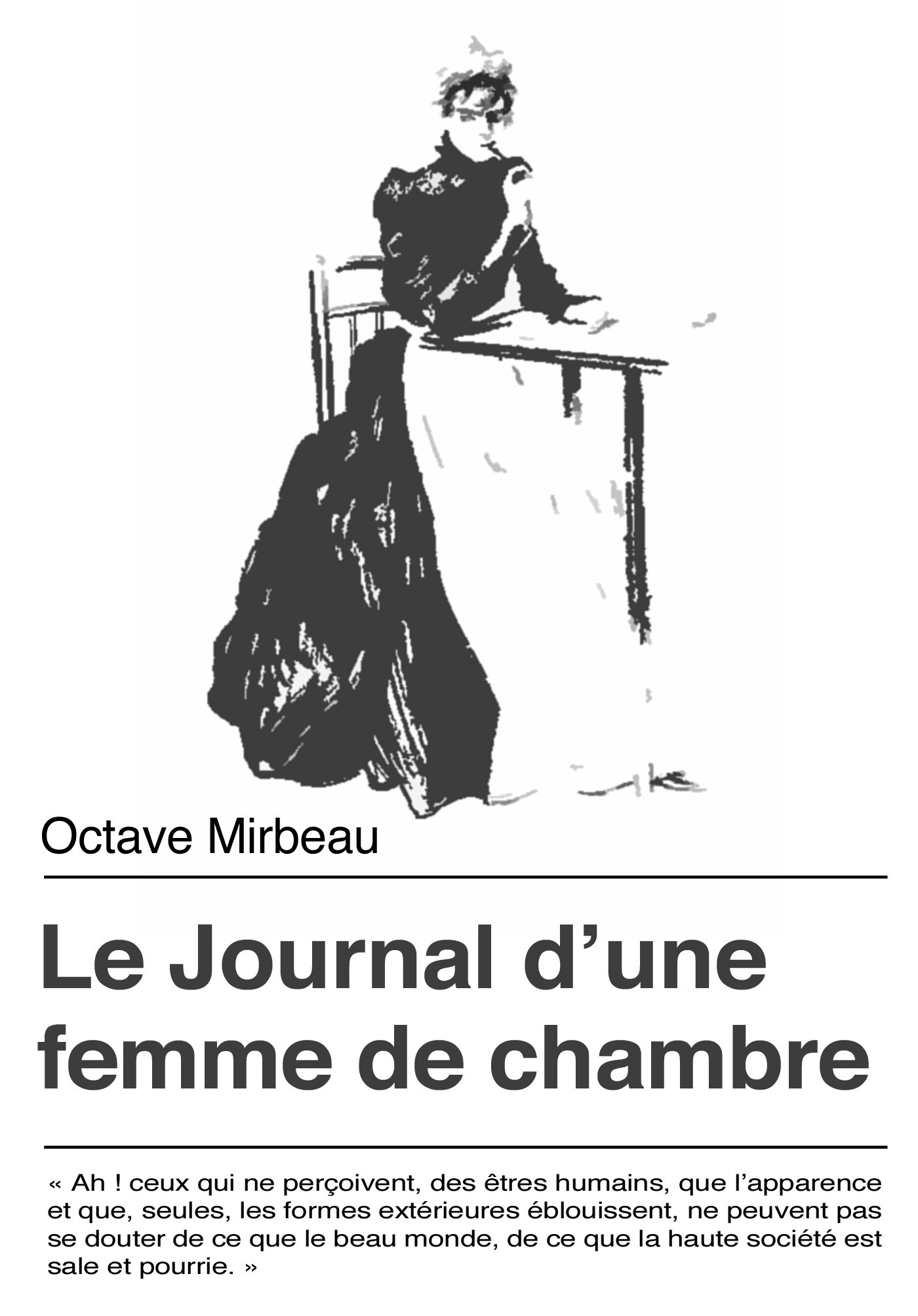 Couverture ebook de Le Journal d'une femme de chambre, de Octave Mirbeau