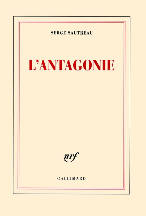 Couverture ebook de L'antagonie, de Serge Sautreau