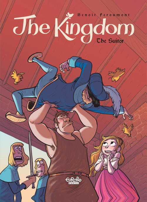 Couverture ebook de The Kingdom - Volume 3 - The Suitor, de Benoît Feroumont