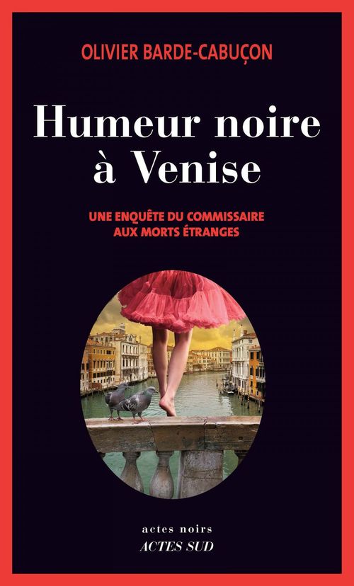 Couverture ebook de Humeur noire à Venise, de Olivier Barde-Cabuçon