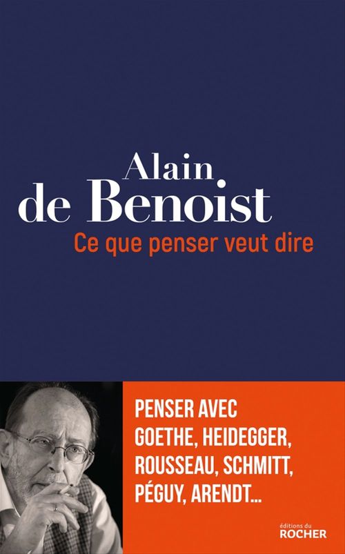 ebook cover of Ce que penser veut dire, by Alain de Benoist