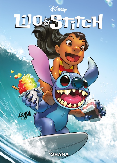 Couverture ebook de Lilo & Stitch : Ohana, de Greg Pak, Giulia Giacomino