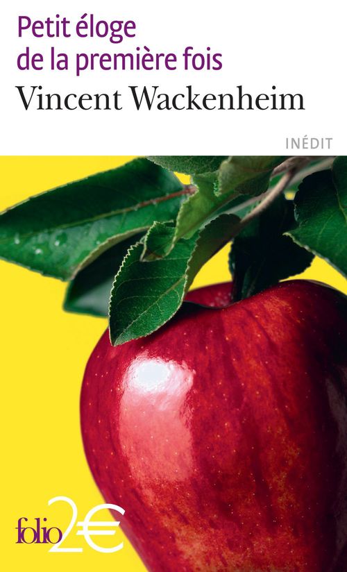 Couverture ebook de Petit éloge de la première fois, de Vincent Wackenheim