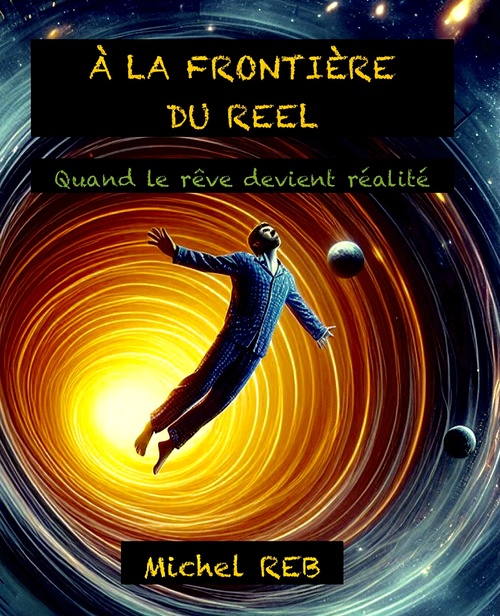 Couverture ebook de A la frontière du réel, de Michel Reb