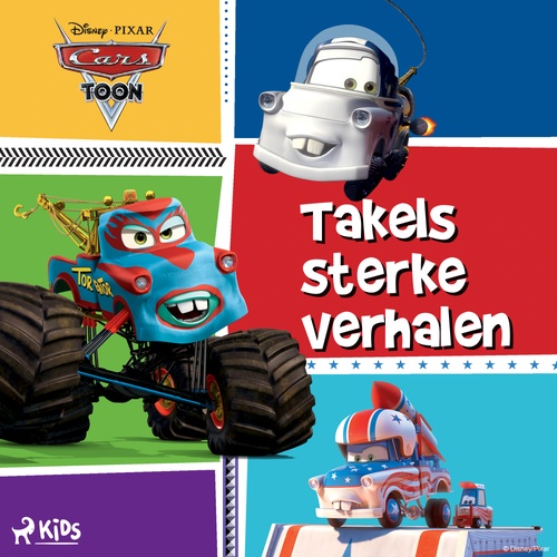 Couverture audiobook de Cars - Takels sterke verhalen, de Disney