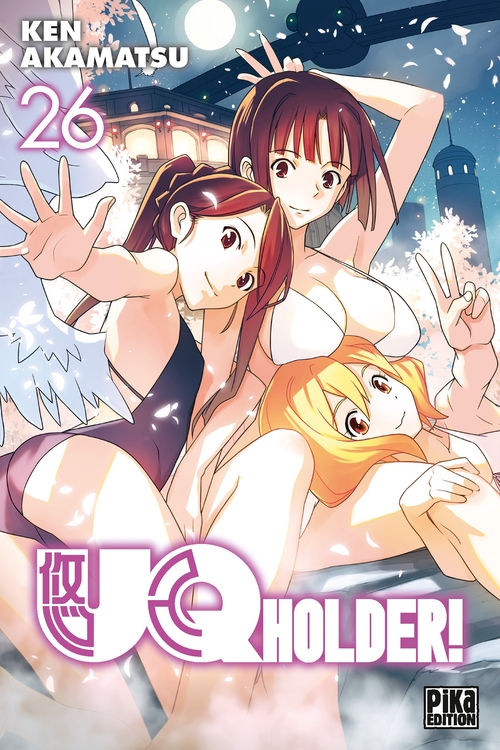 ebook cover of UQ Holder! T26, by Ken Akamatsu