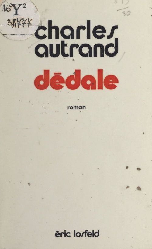 ebook cover of Dédale, by Charles Autrand
