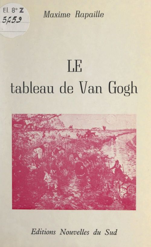 Couverture ebook de Le tableau de Van Gogh, de Maxime Rapaille