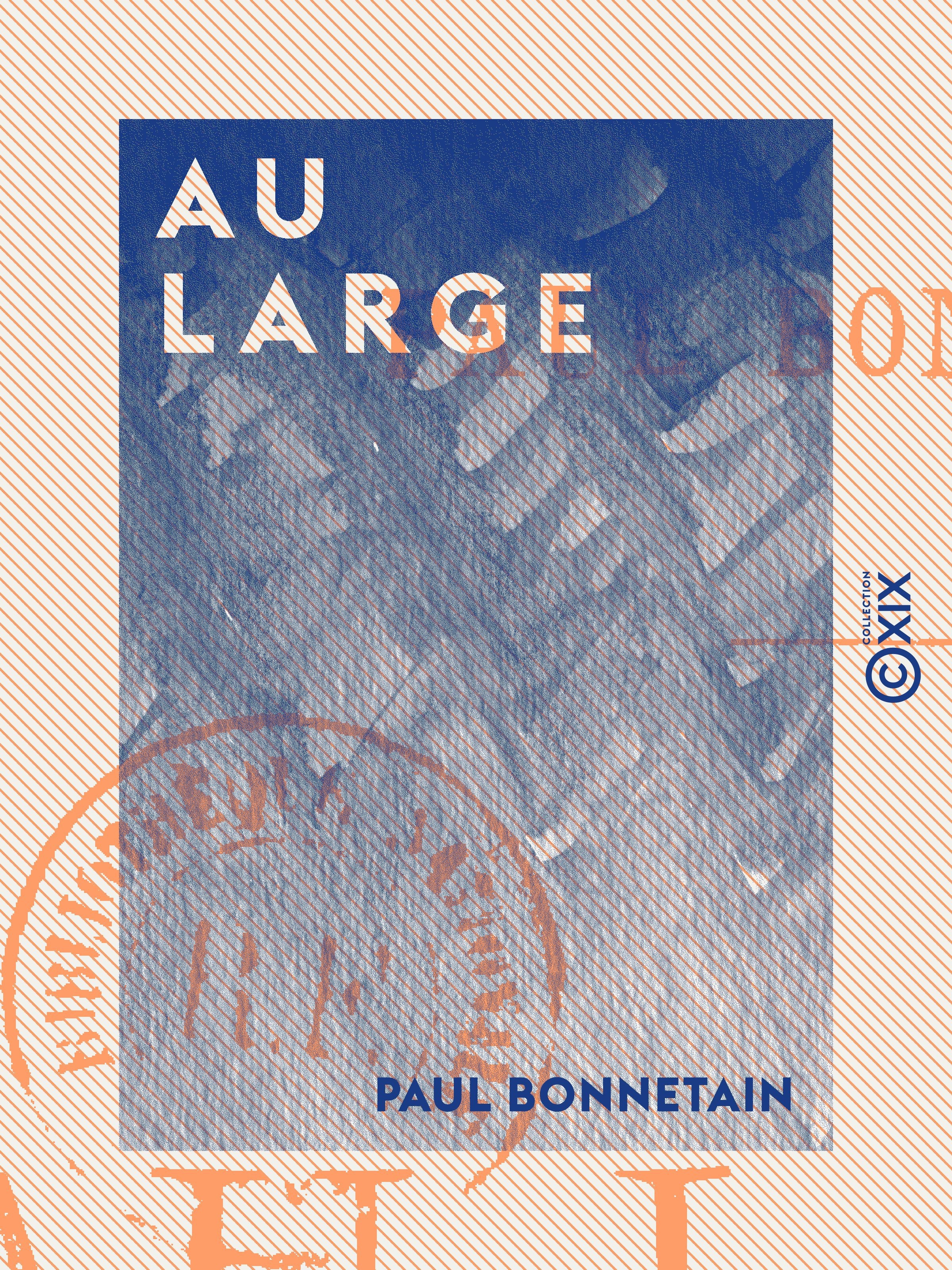 ebook cover of Au large, by Paul Bonnetain