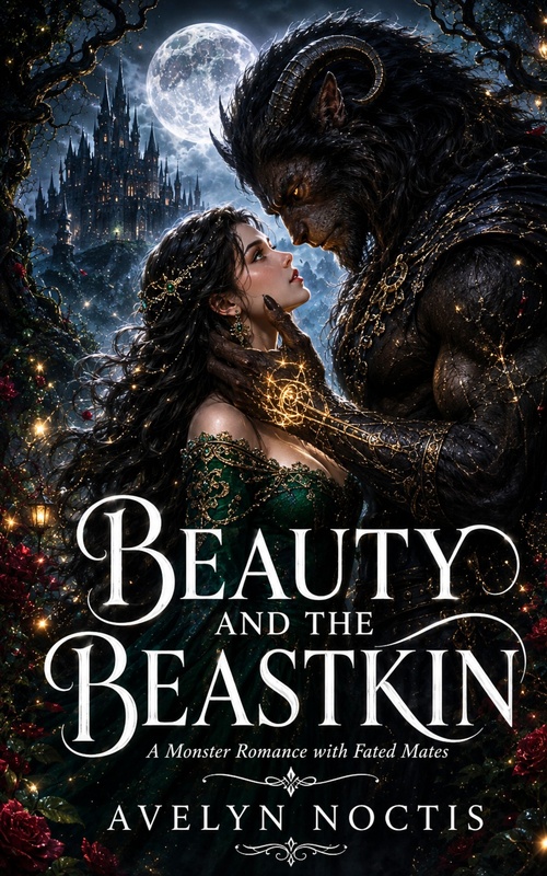 Couverture ebook de BEAUTY AND THE BEASTKIN, de Avelyn Noctis