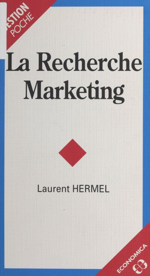 Couverture ebook de La Recherche marketing, de Hermel/Laurent